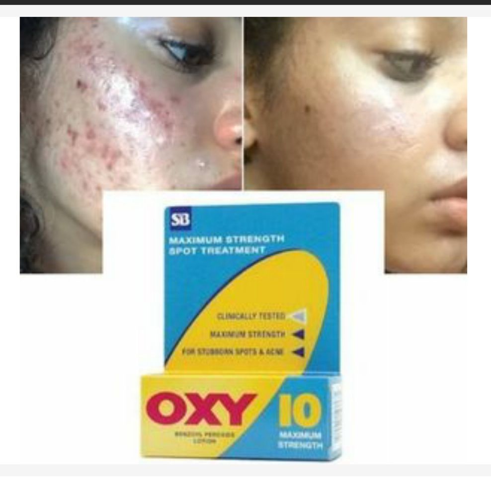 OXY10 Benzoyl Peroxide Acne Removal Treatment