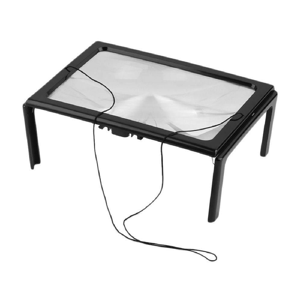 3X Magnifying Glass Reading Magnifier With LED Light Ideal