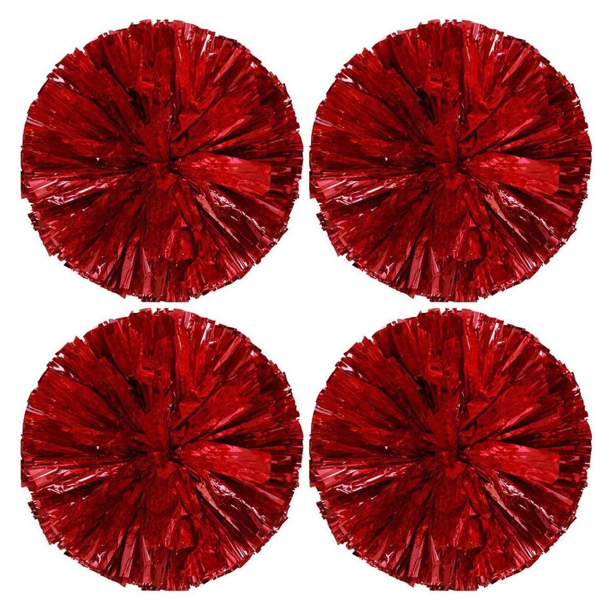 4 Pack Pom Poms Cheerleading Cheerleader Pom Poms for