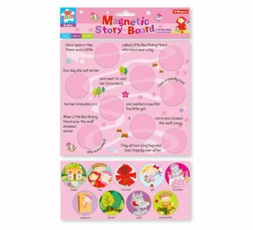 KIDS CREATE LEARN: MAGNETIC STORY BOARD: RIDING HOOD