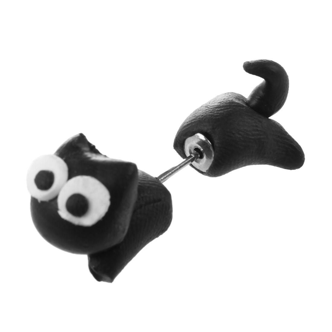 Handmade Fashion Polymer Clay Animal Shape Stud Earrings