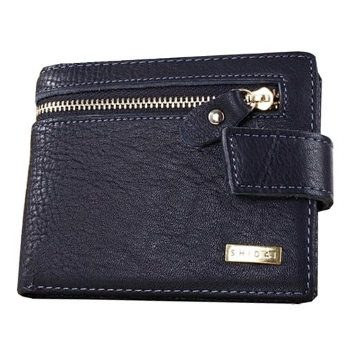 Men's Leather Wallet - Black