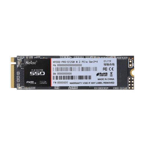 Netac N930E Pro M.2 2280 SSD 512GB NVMe PCIe Gen3*4 3D
