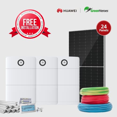 Power M Solar Inverter Solution - 18KVAx30KWhx13.2KWp