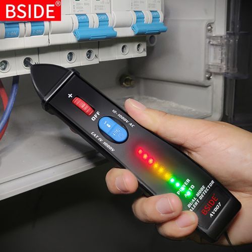 Non-contact Voltage Detector Indicator BSIDE AVD07 Smart Electric Pen Tester Live/Neutral Wire Distinction Continuity Check NCV
