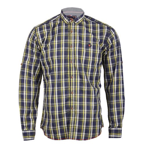 Men's Multicolored Check Shirt