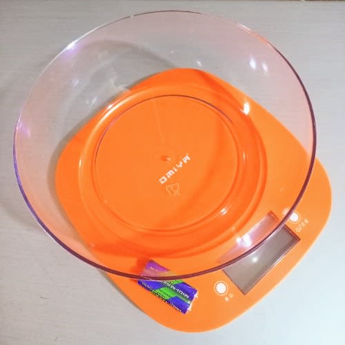 Kitchen Measurement Digital Scale With Bowl