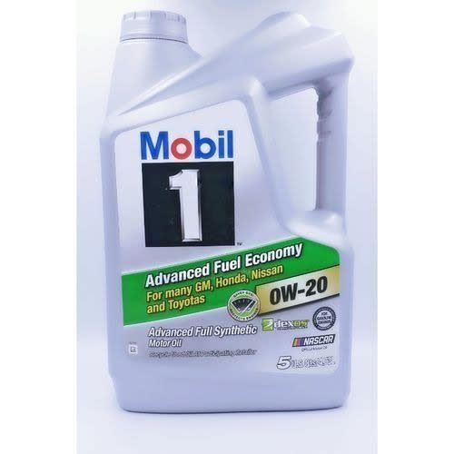 /1 Auto Car Full Synthetic Motor Oil 0w - 20- Advanced Fuel Economy - 5 Litre