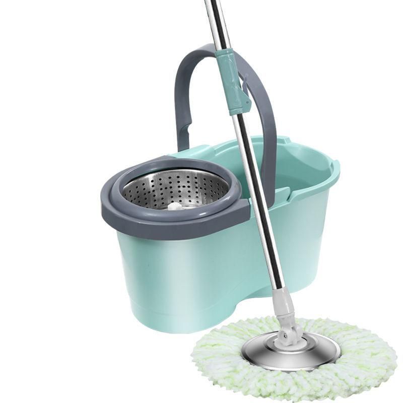 Hands-free lazy mop Dry and wet heavy rotary mop bucket