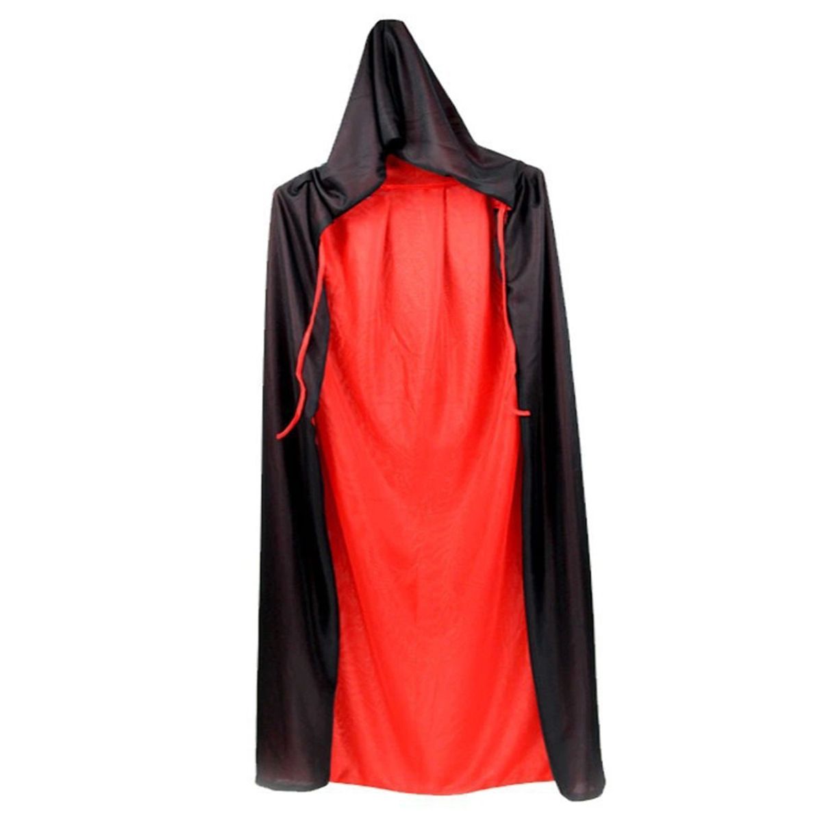 Unisex Halloween Party Reversible Hooded Cloak,Costume