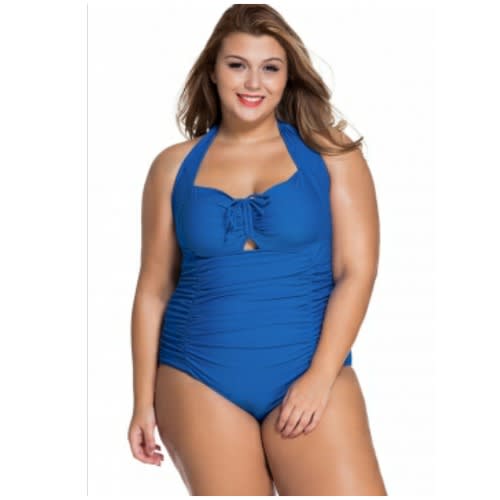 Emfed Sexy Mono Bikini - Royal Blue