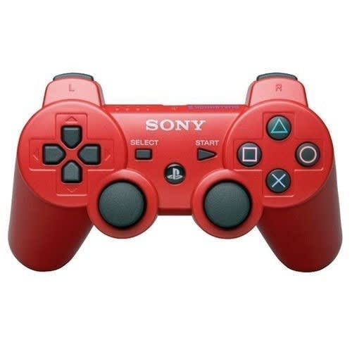 PS3 Gamepad Dual Shock Wireless Game Controller - Red