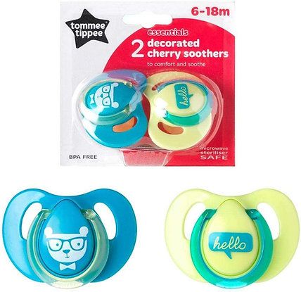 Essentials Decorated Cherry Soother