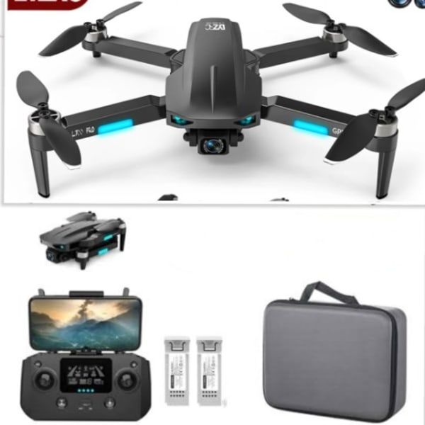 2022 FPV 1.2Km Drone With Extra Battery 4K Professional Dual HD Camera Foldable