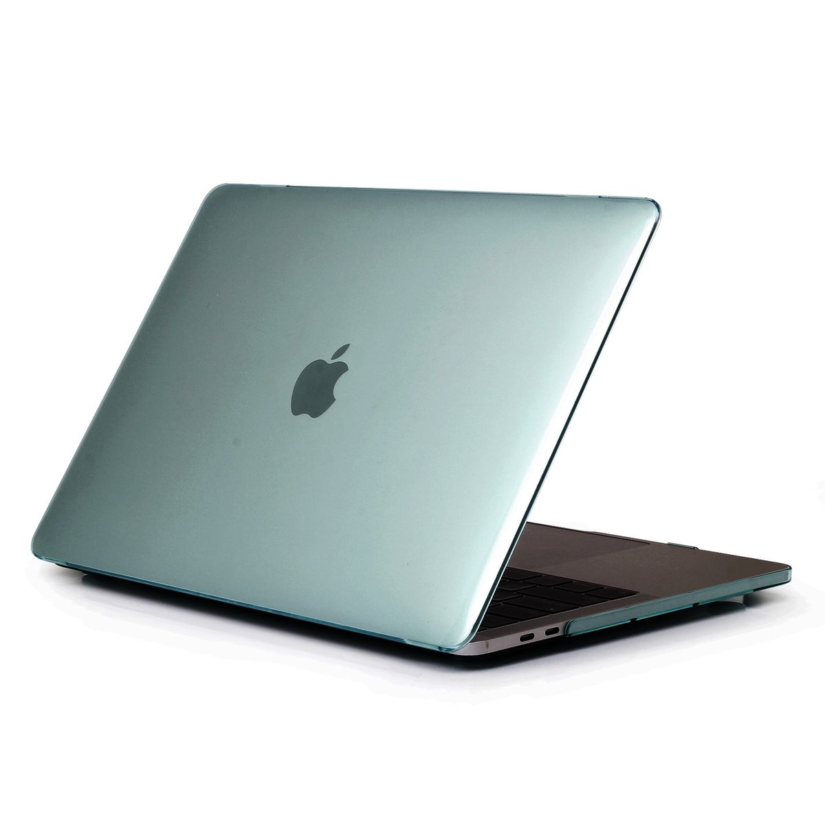 13" Pro (USB-C Port) Case, Crystal Hard Rubberized Cover For 2016-2018 Macbook Pro 13.3 Inch With/without Touch Bar, Green