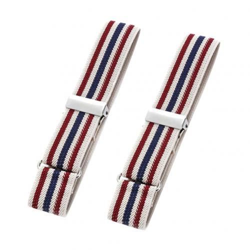 1pair Anti-slip Shirt Sleeve Holders Elastic Garter Armband