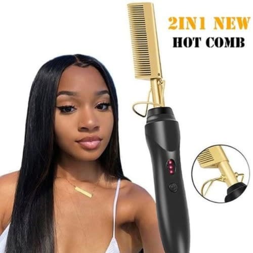 Hot Styling Comb Straightener -42W