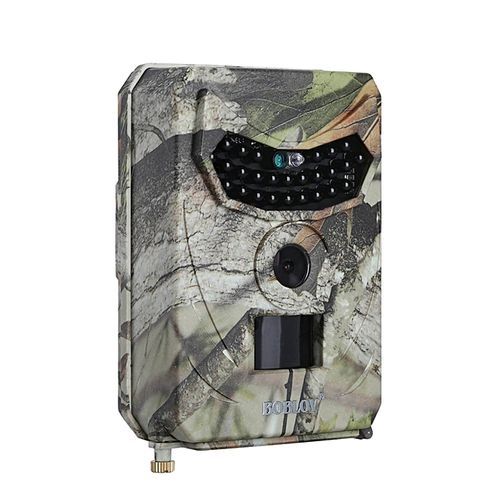PR-100 12MP 1080P HD LED Hunting Night Vision Trail Wildlife Camera 1S Trigger Time 120掳 Wide Angle IP56+16GB TF