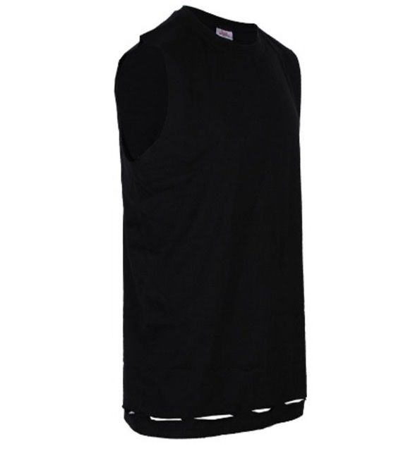 Stylish Tank Bottom Ripped Men's Top Shirt