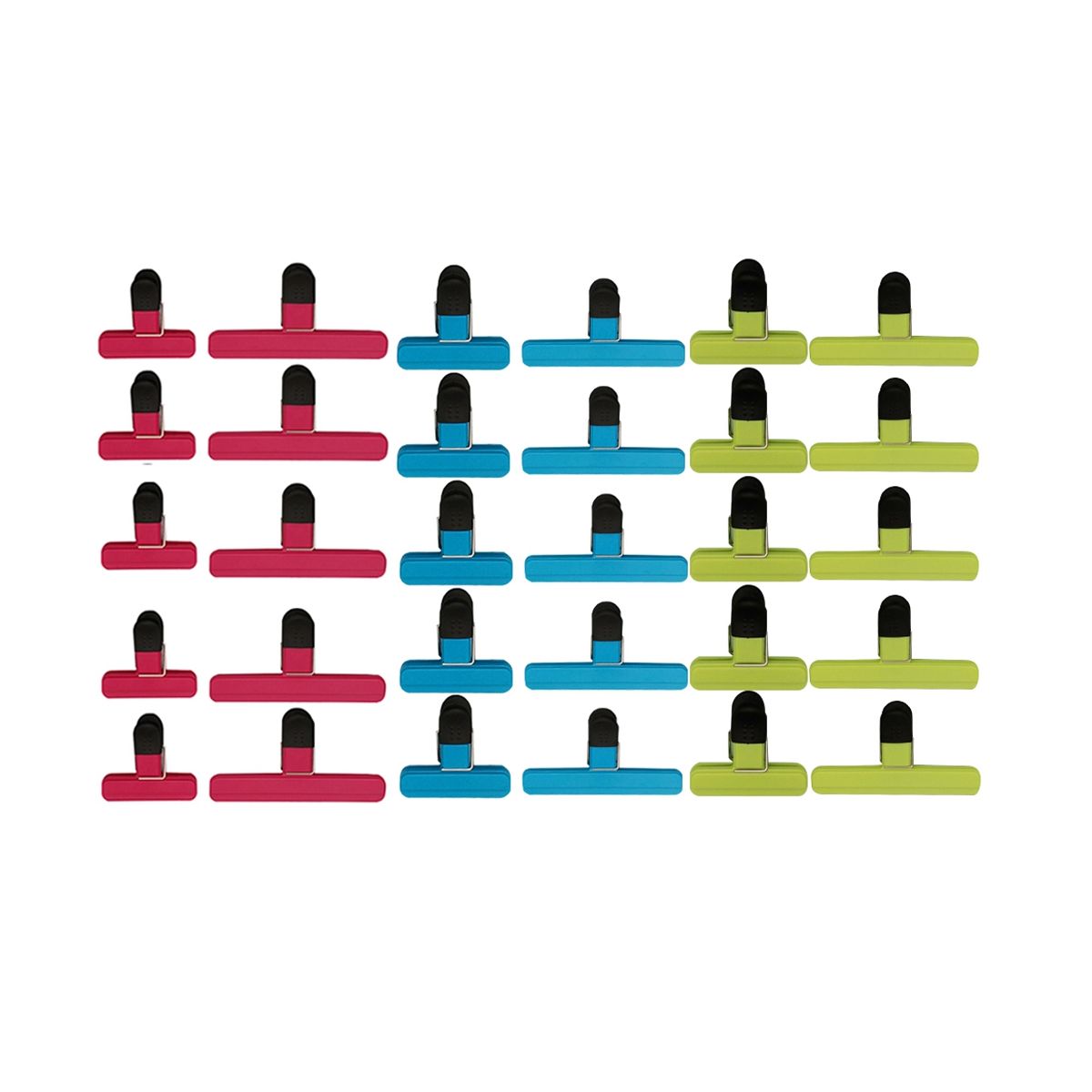30PCS Bag Clips Assorted Sizes Food Bag Clips Plastic
