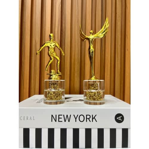 Footballer's Oscar Set 12cm