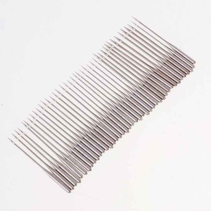40pcs Domestic Sewing Machine Needles Pins Size 60/8 65/9 70/10 75/11