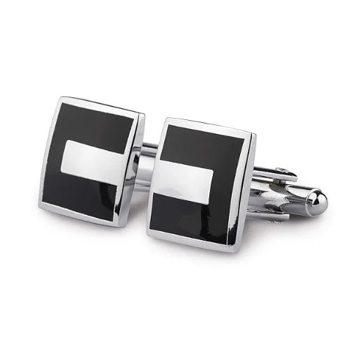 The Bling Cufflinks For Men - Black