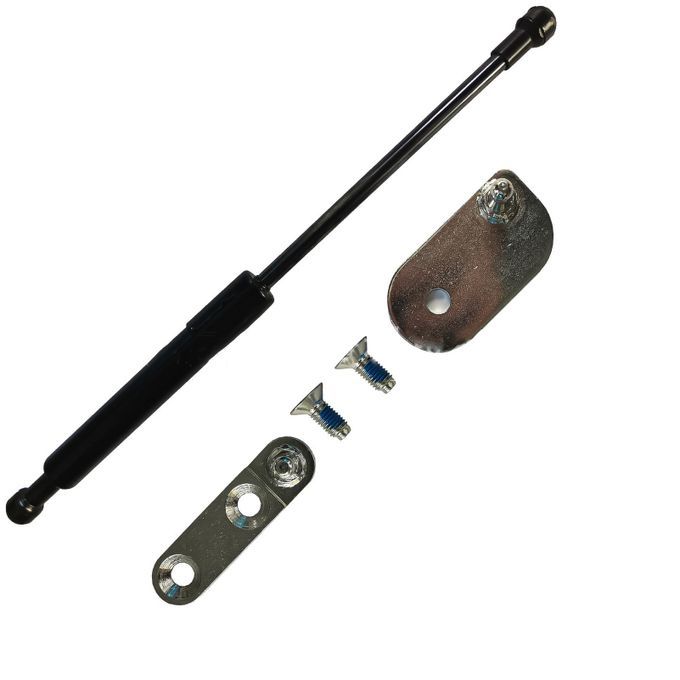 1 Set Damper Gas Spring Sturdy Easy Operation Carbon-Black