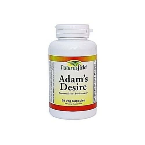 Adam's Desire Herbal Dietary Supplements  To Promote Men's Sexual Performance - 60 Capsules