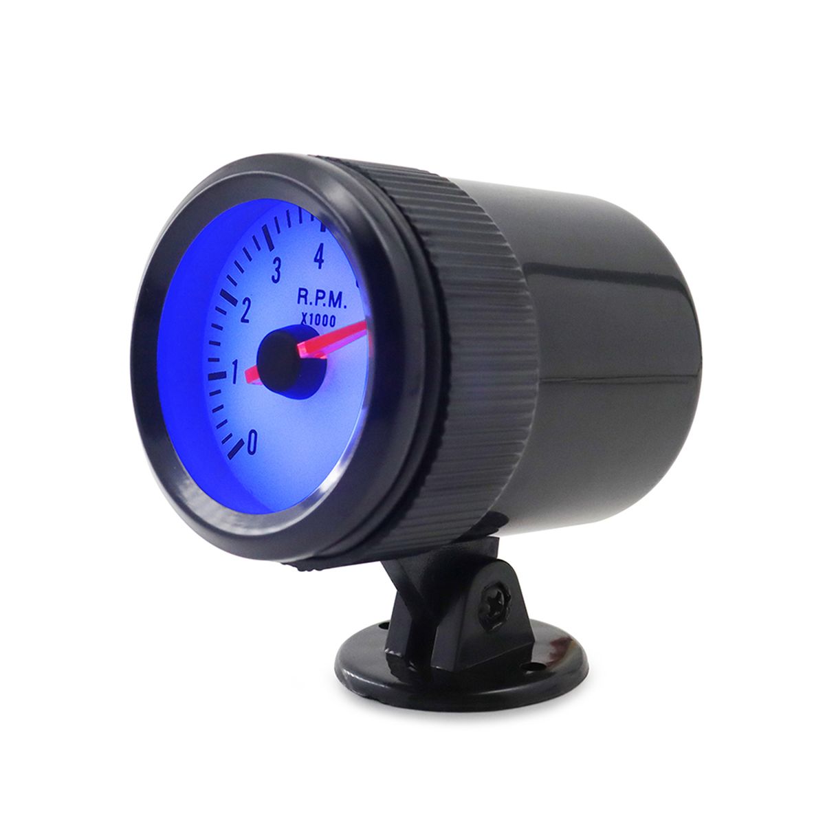 Tachometer Tach Gauge With Black Holder Cup For Auto Car 2''