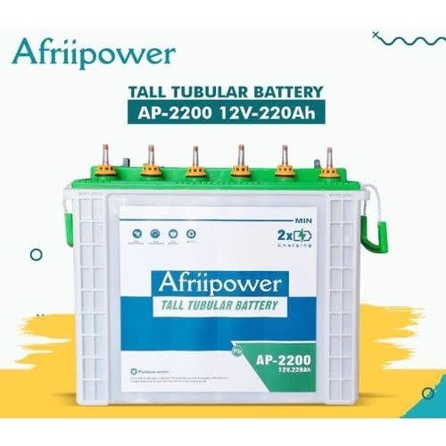 Afripower - 220Ah - 12V Tall Tubular Battery