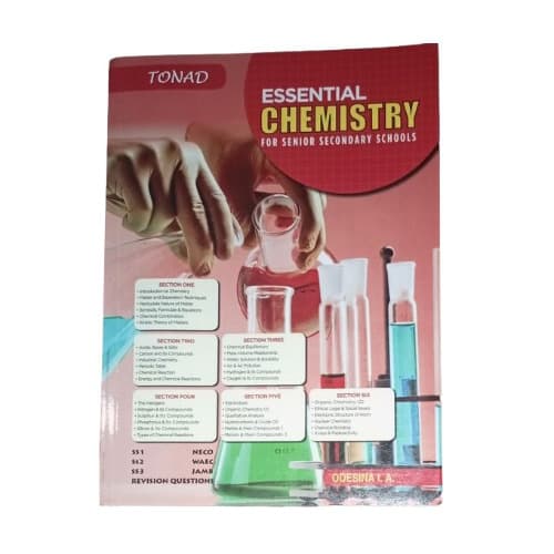 Essential Chemistry For Senior Secondary Schools By Odesina I A 9th Ed 2020