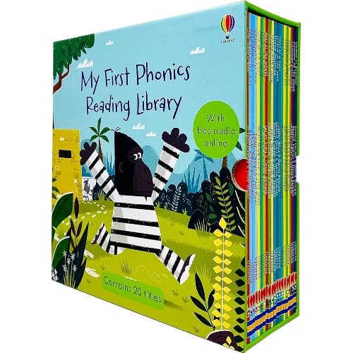 Usborne - My First Phonics Reading Library - 20 Books Collection Box Set