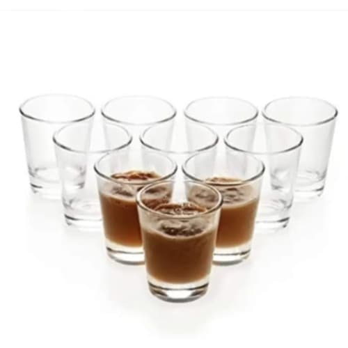 Clear Tequila Shot Glasses - Set Of 12 - 30ml