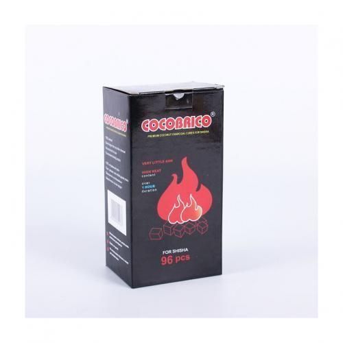 96Pcs Charcoal For Shisha Hookah Quick-lighting Burn Even
