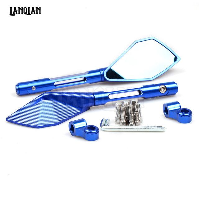 ALL Aluminum Motorcycle Rearview Mirror FOR KAWASAKI