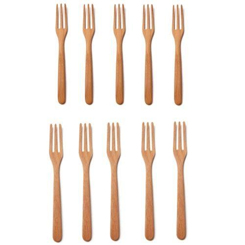 Beech Fork Creative Wooden Tableware Kitchen