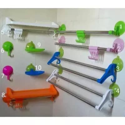 Bathroom Rack - 10 Pieces