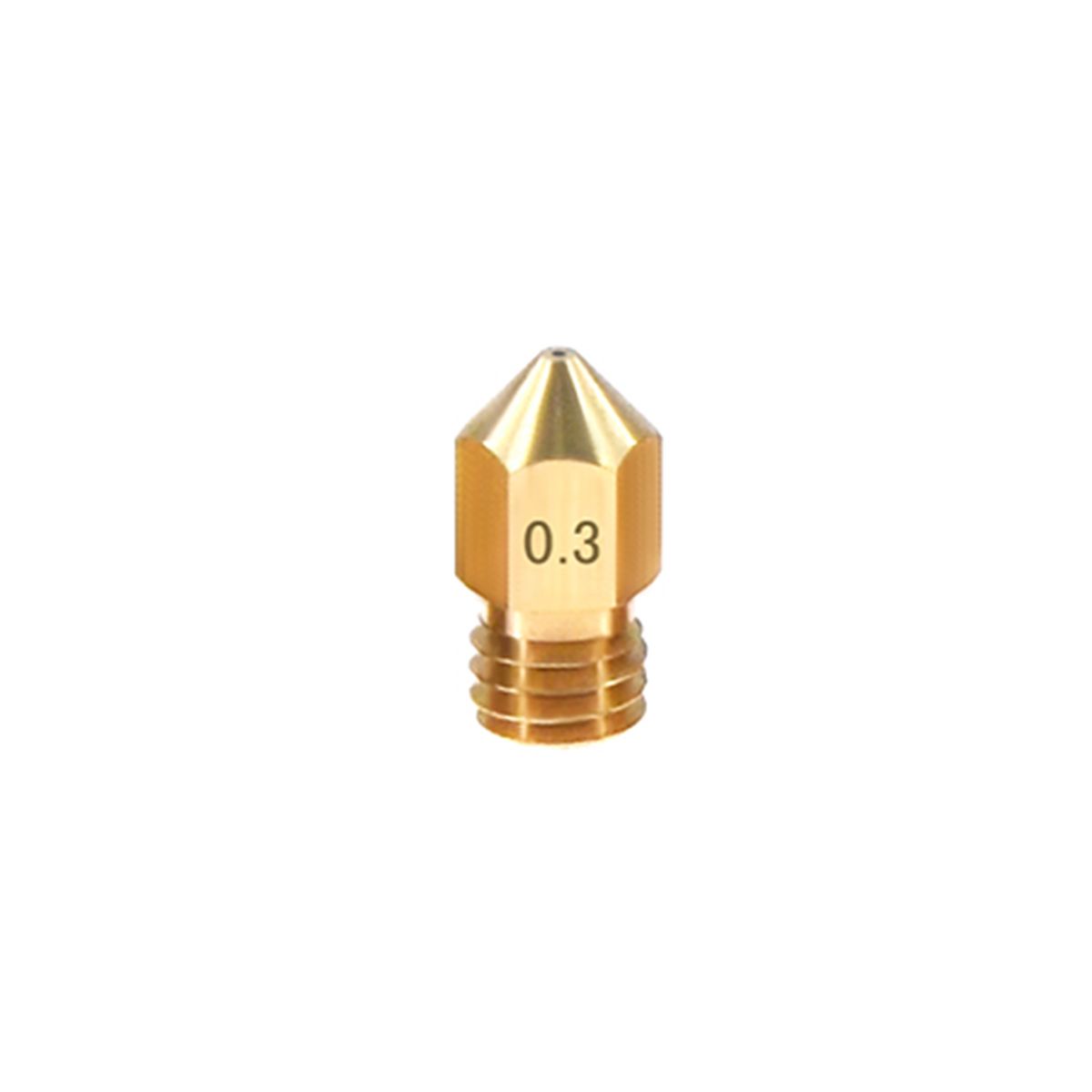 1pc 3D Printer Extruder Brass Nozzle M6 Thread Printer Head