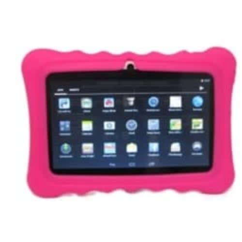 A37 Educational Tablet For Kids+protector-pre Installed - 6GB RAM - 128GB ROM - Pink