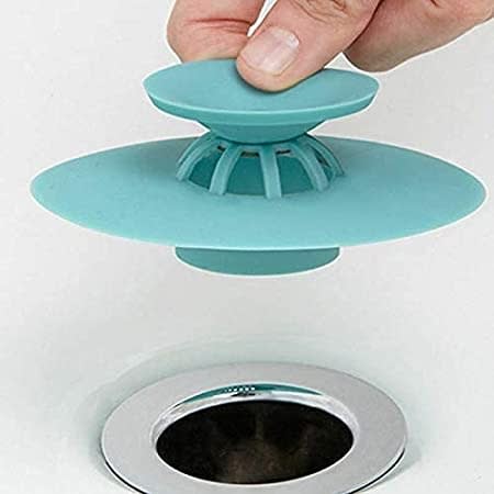 Flex Drain Stopper & Hair Catcher - Green