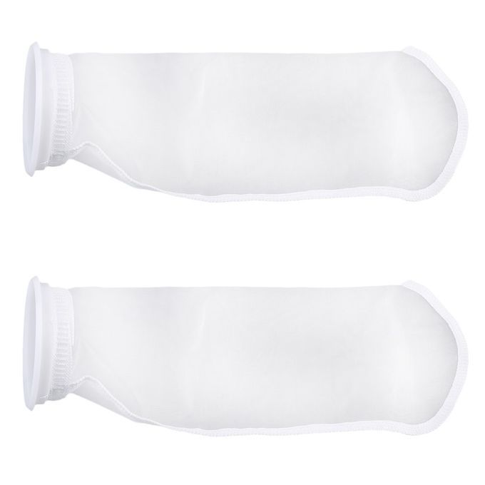 4 X 13 In H Aquarium Filter So K 2 P S Ring Bag 200 Mi Ron Fish Tank Mesh Bag-white