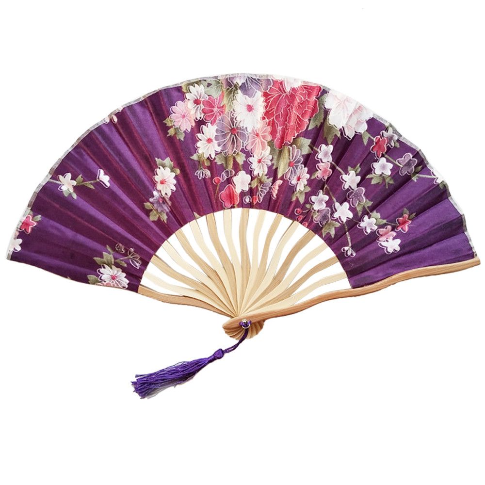 Fans Fan Held Decor Style 2019 Vintage Pocket Folding Chinese Party Bamboo Flower Carved Dance Hand Hand Fragrant Gifts Wedding