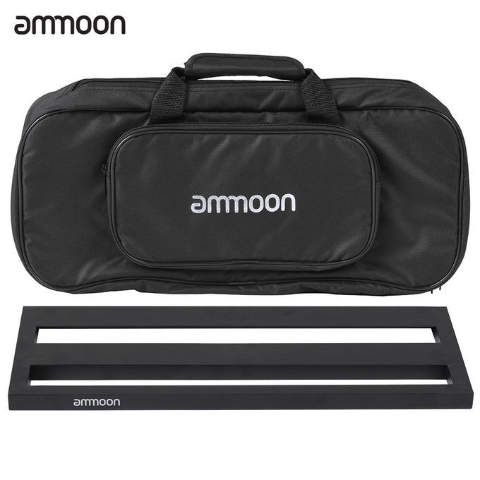 Ammoon DB-2 Portable Guitar Pedal Board Aluminum Alloy With