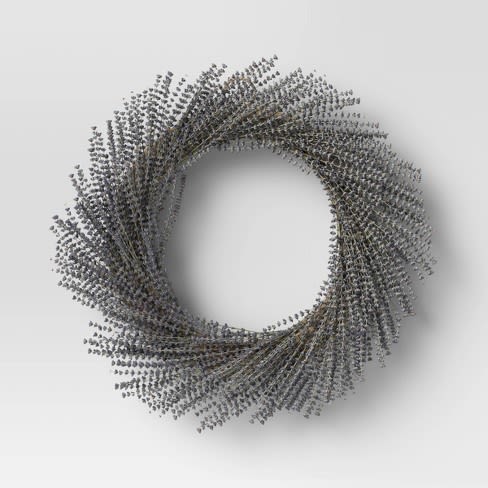 Handcrafted Dried Lavender Wreath