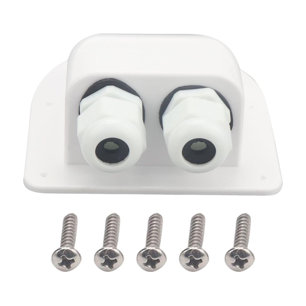 Solar Cable Entry Plate Box Weatherproof For Solar Panel