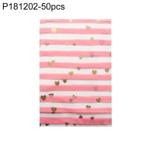 50Pcs Holiday Party Candy Biscuit Nougat Snacks Gift Pouch-