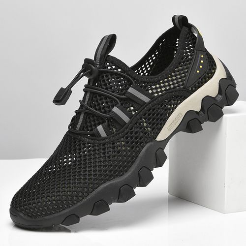 Breathable Men Hiking Shoes Mesh Outdoor Men Sneakers Climbing Shoes Men Sport Shoes Quick-dry Water Shoes