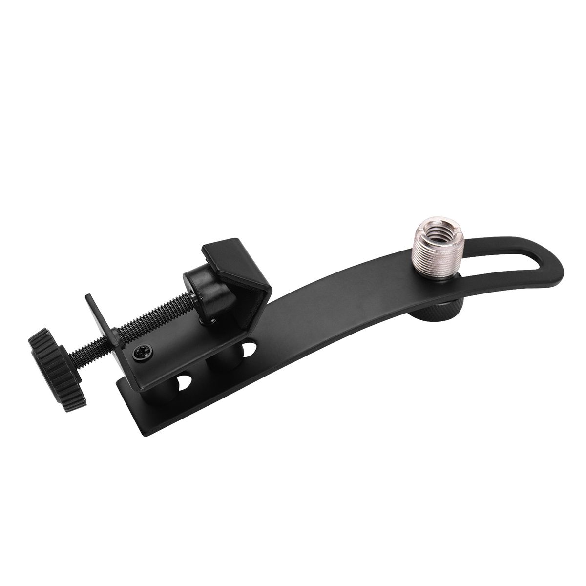 Adjustable Drum Rim Clip Shockproof Microphone Clamp With