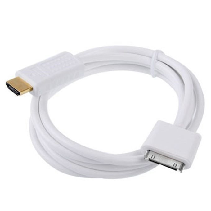 1.8M Video Splitter Dock Connector To HDMI Adapter Cable For IPhone
